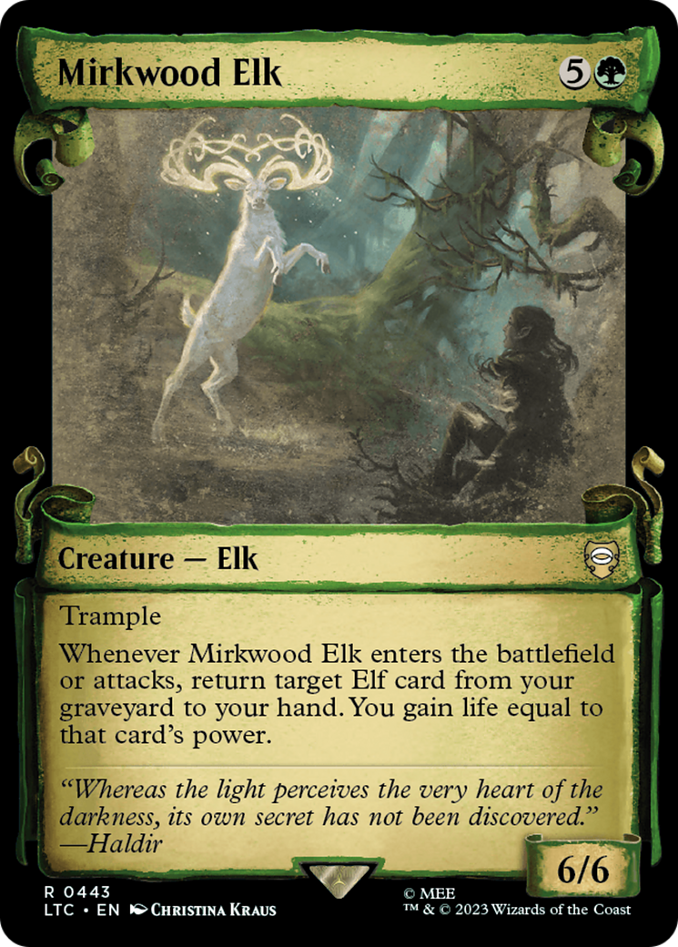 Mirkwood Elk [The Lord of the Rings: Tales of Middle-Earth Commander Showcase Scrolls] | Good Games North