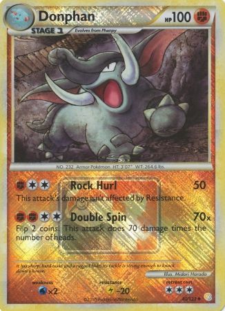 Donphan (40/123) (League Promo) [HeartGold & SoulSilver: Base Set] | Good Games North