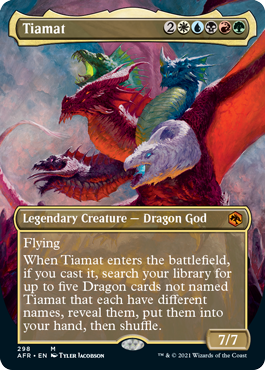 Tiamat (Extended) (Alternative art) [Dungeons & Dragons: Adventures in the Forgotten Realms] | Good Games North