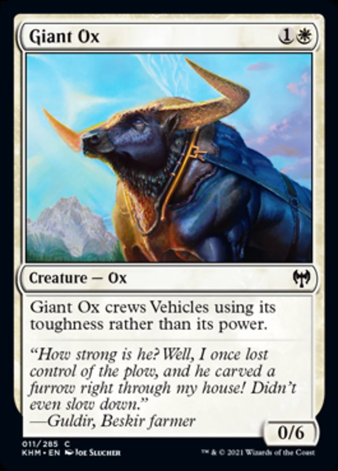 Giant Ox [Kaldheim] | Good Games North