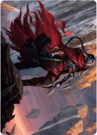 Anowon, the Ruin Thief Art Card [Zendikar Rising Art Series] | Good Games North