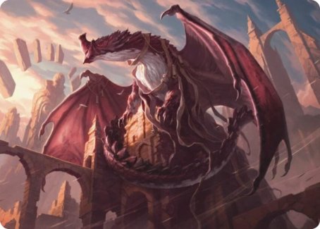 Velomachus Lorehold Art Card [Strixhaven: School of Mages Art Series] | Good Games North