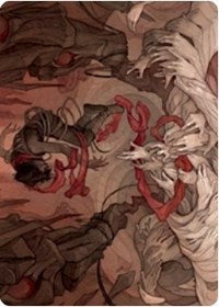 Thwart the Grave Art Card [Zendikar Rising Art Series] | Good Games North