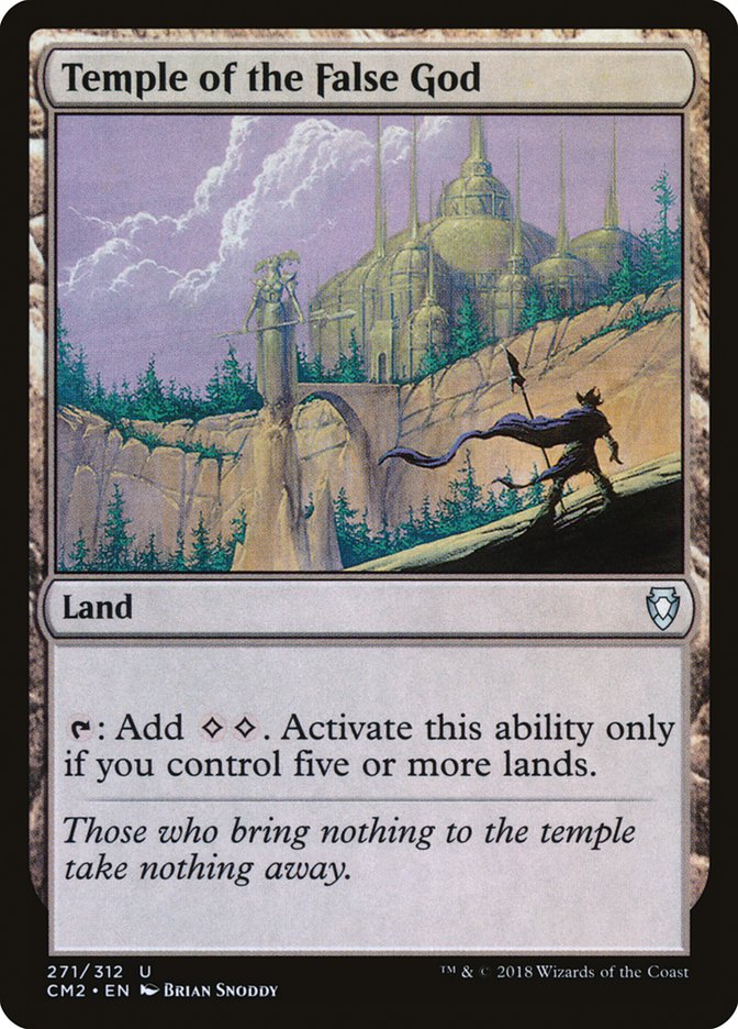 Temple of the False God (271/312) [Commander Anthology Volume II] | Good Games North