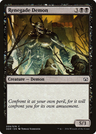 Renegade Demon [Duel Decks: Nissa vs. Ob Nixilis] | Good Games North