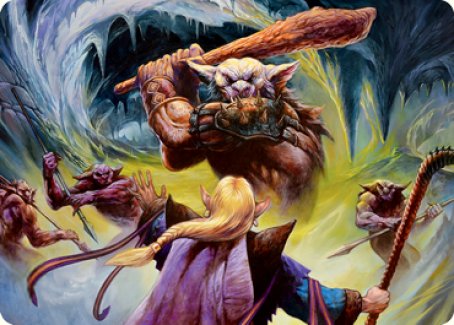 Den of the Bugbear (Dungeon Module) Art Card [Dungeons & Dragons: Adventures in the Forgotten Realms Art Series] | Good Games North
