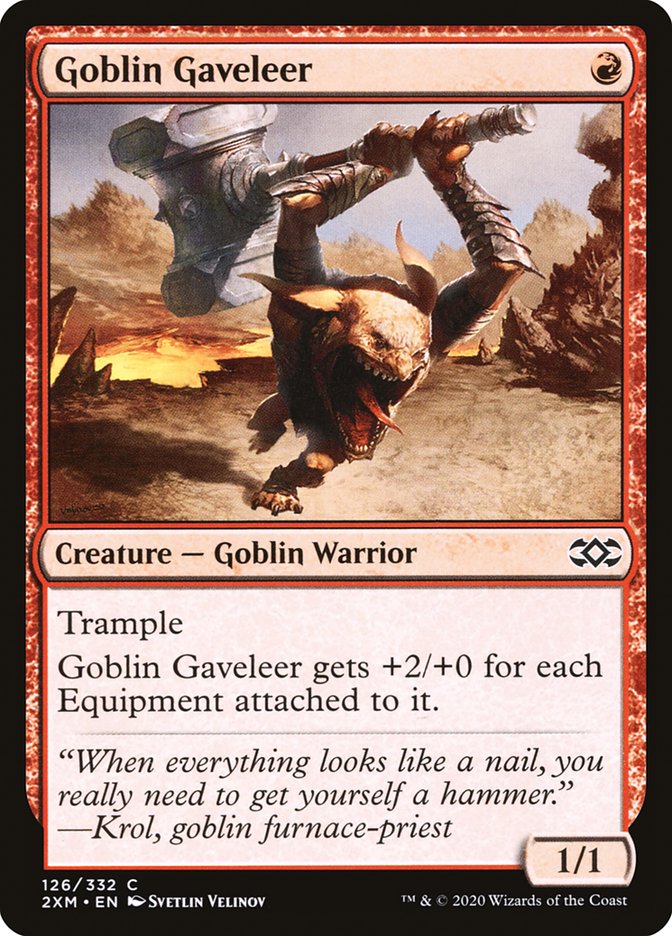 Goblin Gaveleer [Double Masters] | Good Games North