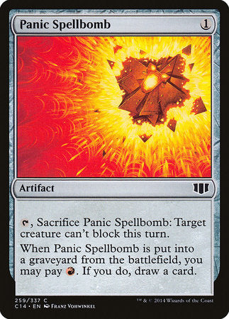 Panic Spellbomb [Commander 2014] | Good Games North