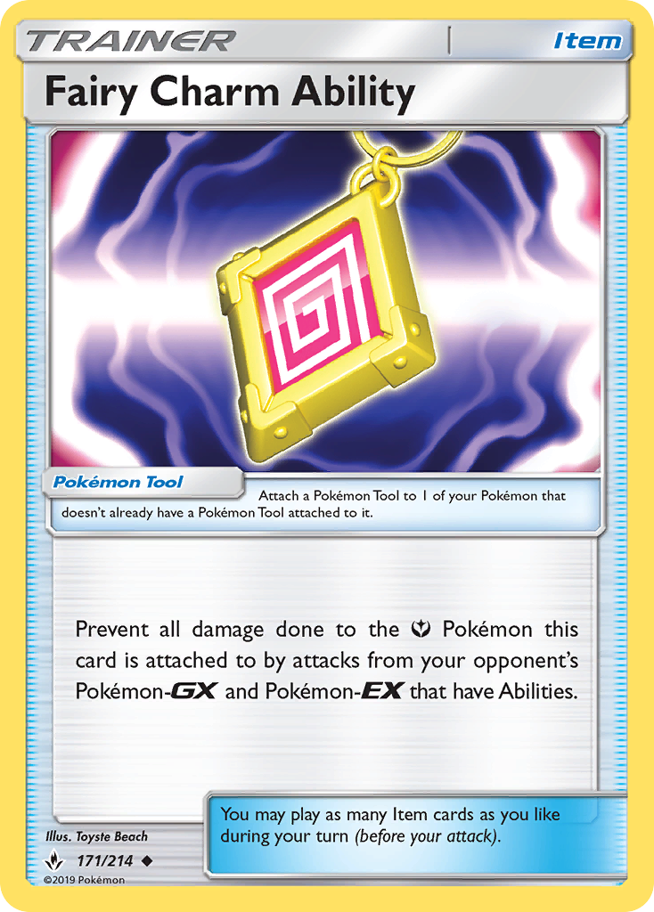 Fairy Charm Ability (171/214) [Sun & Moon: Unbroken Bonds] | Good Games North