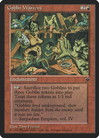 Goblin Warrens [Fallen Empires] | Good Games North