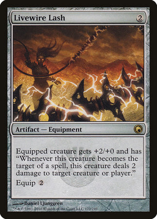 Livewire Lash [Scars of Mirrodin] | Good Games North