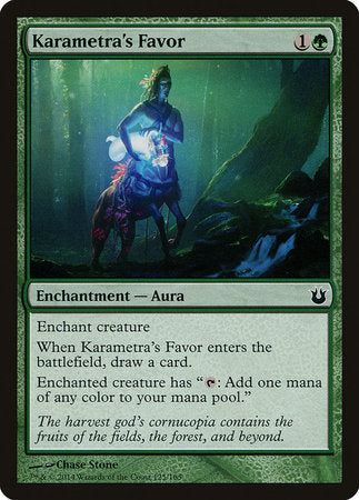 Karametra's Favor [Born of the Gods] | Good Games North
