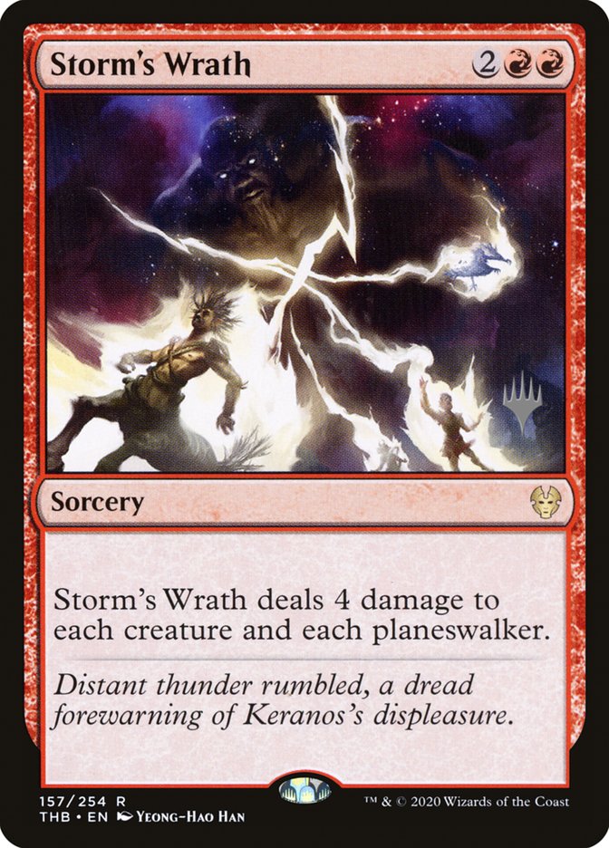 Storm's Wrath  (Promo Pack) [Theros Beyond Death Promos] | Good Games North