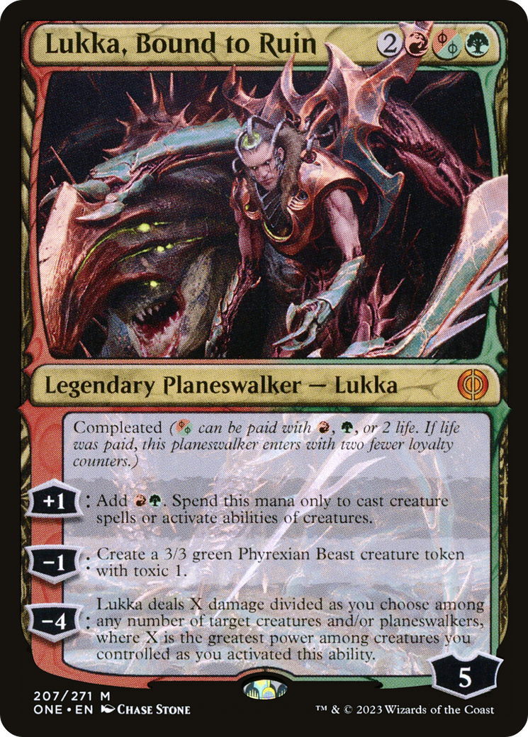 Lukka, Bound to Ruin [Phyrexia: All Will Be One] | Good Games North