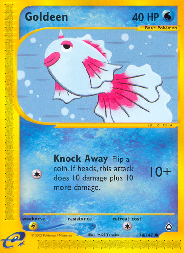 Goldeen (78/147) [Aquapolis] | Good Games North