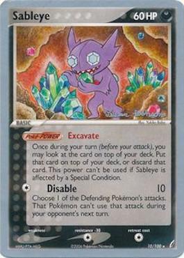 Sableye (10/100) (Intimidation - Tristan Robinson) [World Championships 2008] | Good Games North