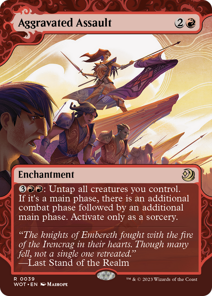 Aggravated Assault [Wilds of Eldraine: Enchanting Tales] | Good Games North