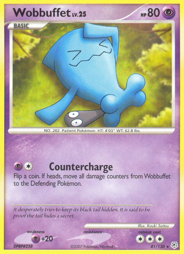 Wobbuffet (41/130) [Diamond & Pearl: Base Set] | Good Games North
