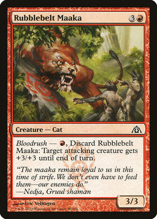 Rubblebelt Maaka [Dragon's Maze] | Good Games North