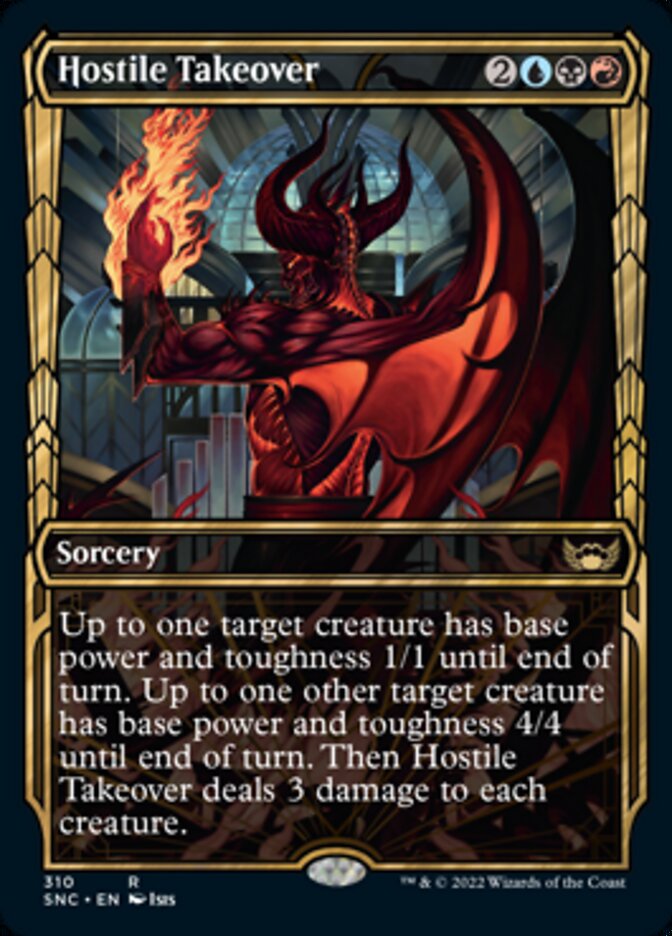 Hostile Takeover (Showcase Golden Age) [Streets of New Capenna] | Good Games North
