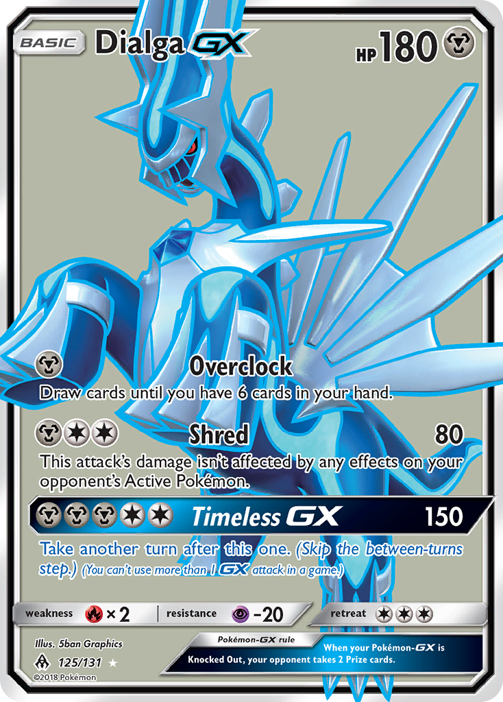 Dialga GX (125/131) [Sun & Moon: Forbidden Light] | Good Games North