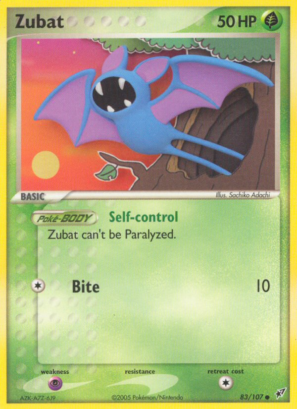 Zubat (83/107) [EX: Deoxys] | Good Games North