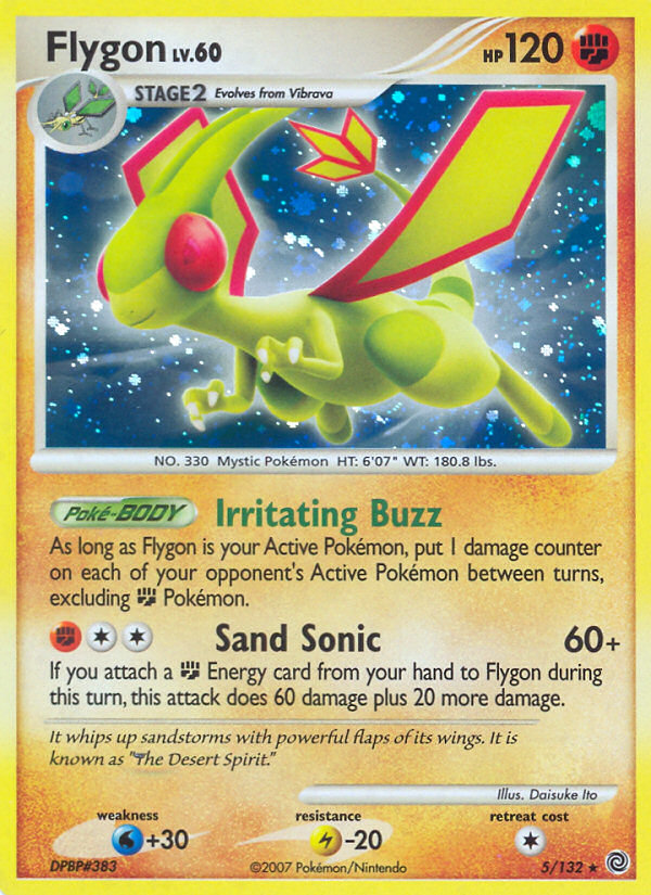 Flygon (5/132) [Diamond & Pearl: Secret Wonders] | Good Games North
