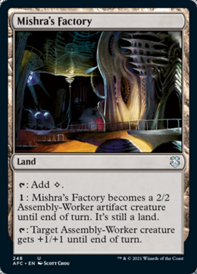 Mishra's Factory [Dungeons & Dragons: Adventures in the Forgotten Realms Commander] | Good Games North