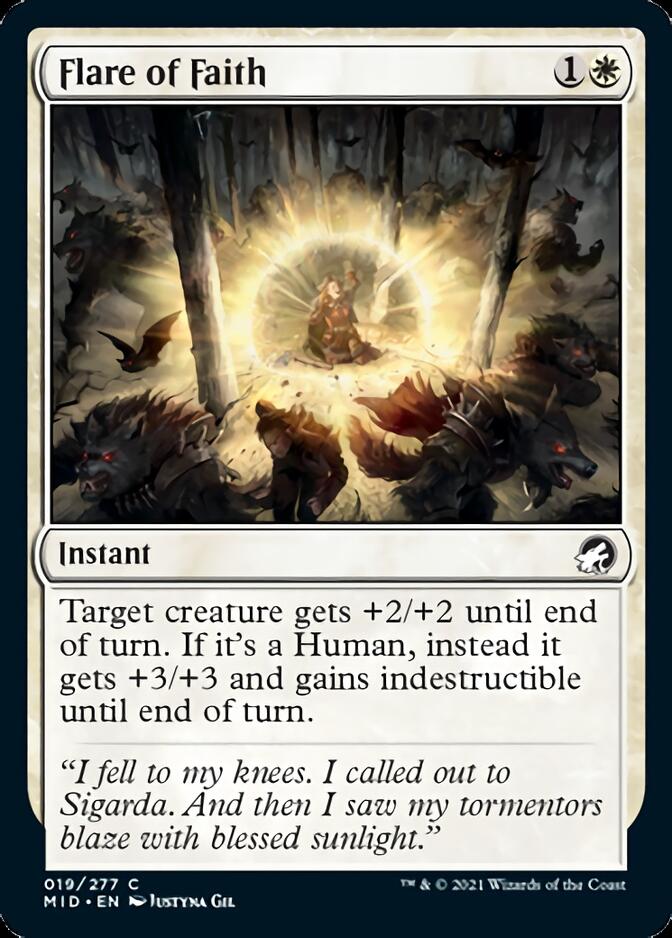 Flare of Faith [Innistrad: Midnight Hunt] | Good Games North