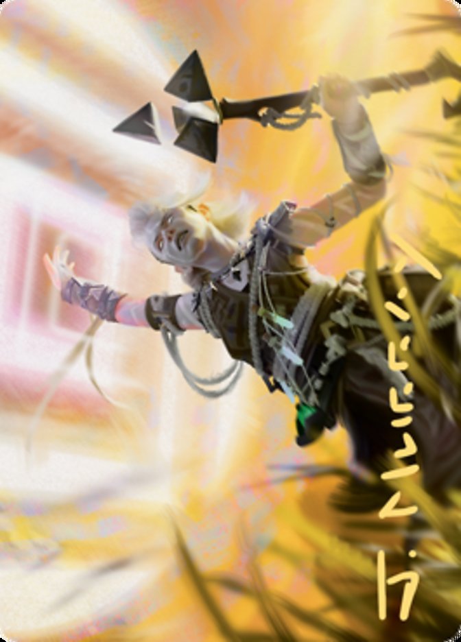 Kor Celebrant Art Card (Gold-Stamped Signature) [Zendikar Rising Art Series] | Good Games North