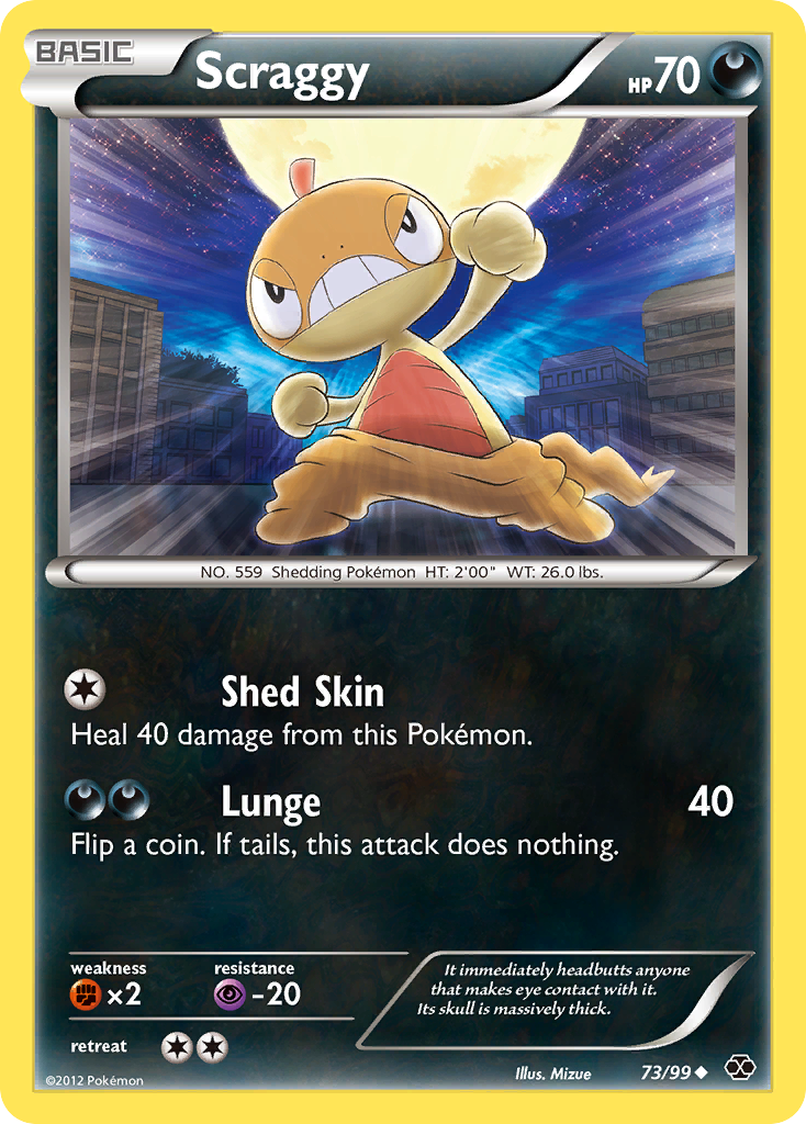Scraggy (73/99) [Black & White: Next Destinies] | Good Games North