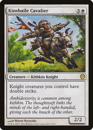 Kinsbaile Cavalier [Duel Decks: Knights vs. Dragons] | Good Games North