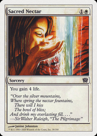 Sacred Nectar [Ninth Edition] | Good Games North