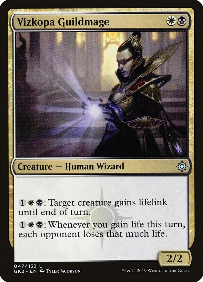 Vizkopa Guildmage [Ravnica Allegiance Guild Kit] | Good Games North