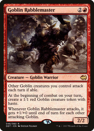 Goblin Rabblemaster [Duel Decks: Merfolk vs. Goblins] | Good Games North