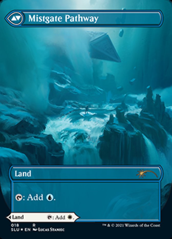 Hengegate Pathway // Mistgate Pathway (Borderless) [Secret Lair: Ultimate Edition 2] | Good Games North