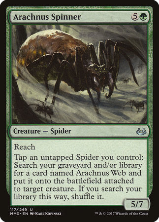 Arachnus Spinner [Modern Masters 2017] | Good Games North