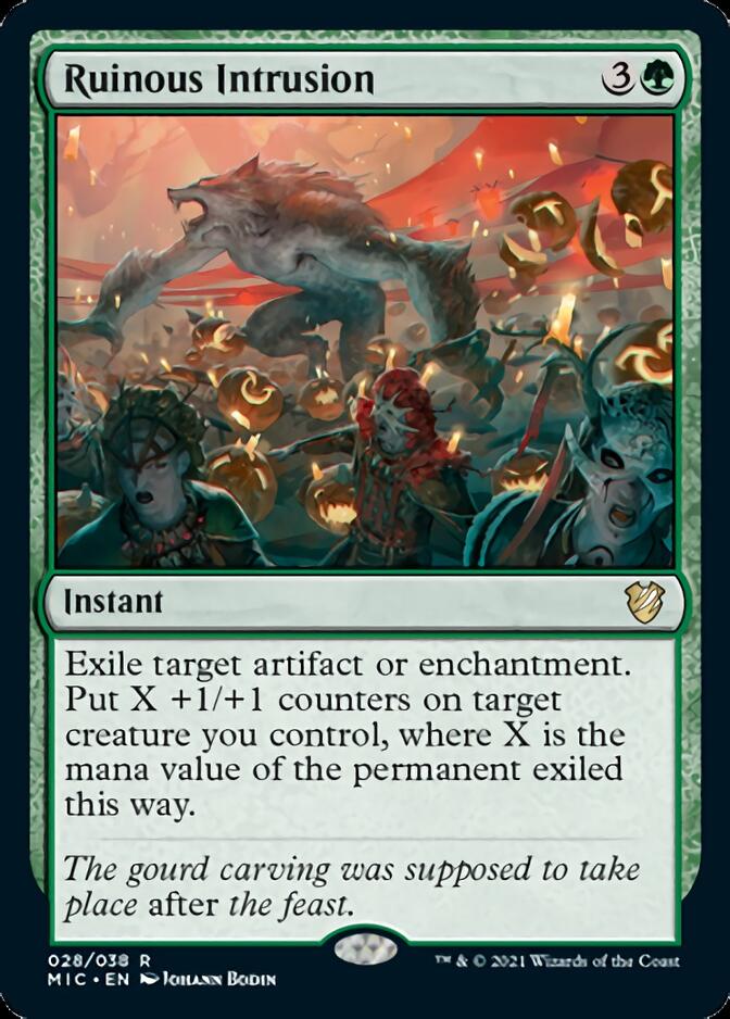 Ruinous Intrusion [Innistrad: Midnight Hunt Commander] | Good Games North