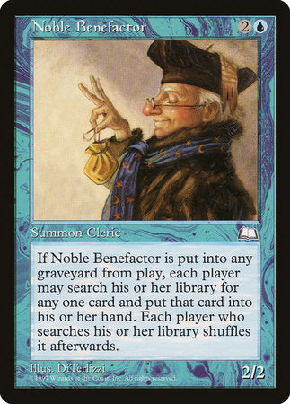 Noble Benefactor [Weatherlight] | Good Games North