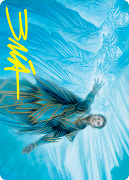 Echoing Equation Art Card (Gold-Stamped Signature) [Strixhaven: School of Mages Art Series] | Good Games North