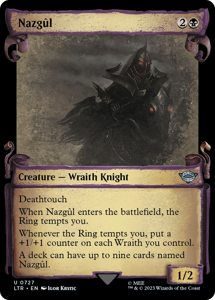 Nazgul (0727) [The Lord of the Rings: Tales of Middle-Earth Showcase Scrolls] | Good Games North