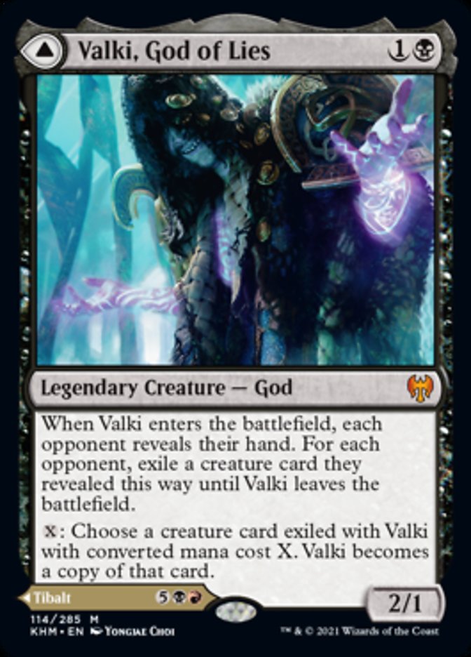 Valki, God of Lies // Tibalt, Cosmic Impostor [Kaldheim] | Good Games North