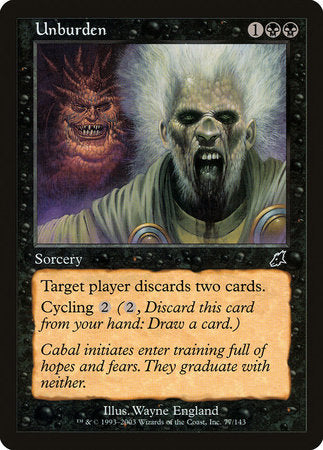 Unburden [Scourge] | Good Games North