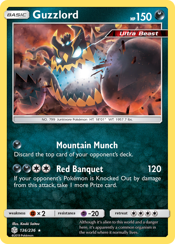 Guzzlord (136/236) [Sun & Moon: Cosmic Eclipse] | Good Games North