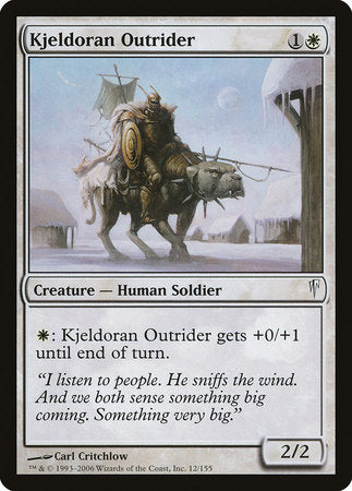 Kjeldoran Outrider [Coldsnap] | Good Games North