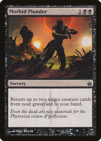 Morbid Plunder [Mirrodin Besieged] | Good Games North