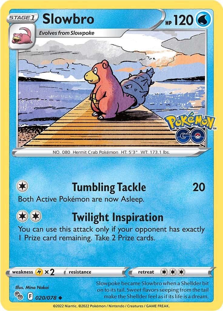 Slowbro (020/078) [Pokémon GO] | Good Games North