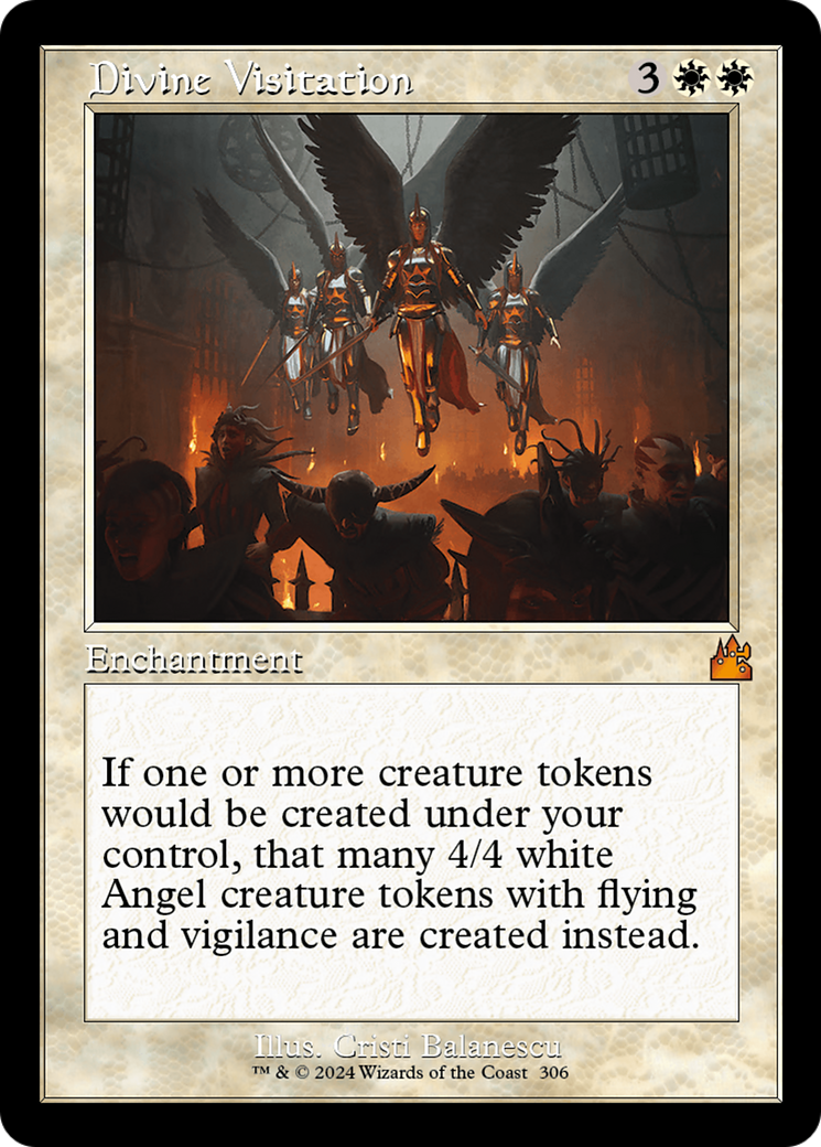 Divine Visitation (Retro Frame) [Ravnica Remastered] | Good Games North