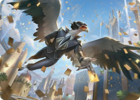 Skyboon Evangelist Art Card [Streets of New Capenna Art Series] | Good Games North