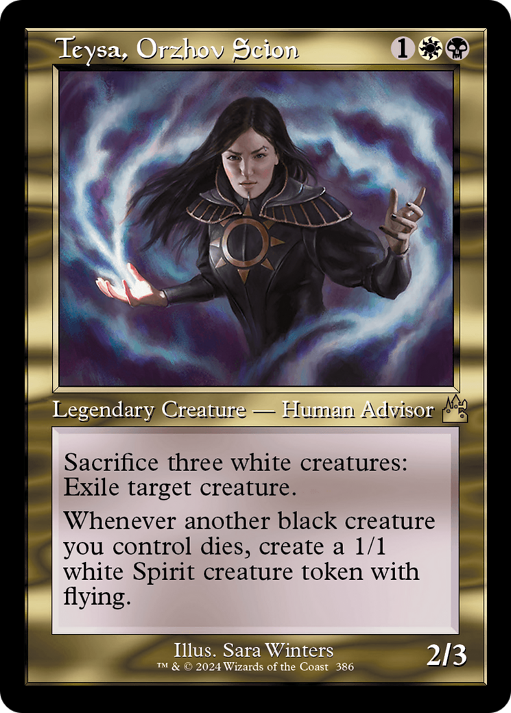 Teysa, Orzhov Scion (Retro Frame) [Ravnica Remastered] | Good Games North